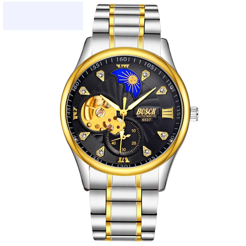 

Patek Phillippe Precision Design Mechanical Watch Movement Luxury Fashion Waterproof Automatic Watch, 3 colors