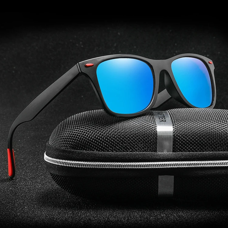 

2022 New Fashion Square Ladies Polarizing Sunglasses UV400 Men's Glasses Classic Retro Brand Design Driving Sunglasses