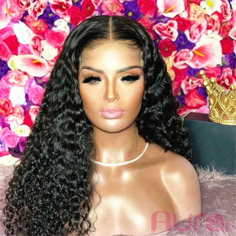 

Grade 12A brazilian human hair Pre Plucked full Lace Wig swiss 13*6 Lace Frontal wig Human Hair Wigs