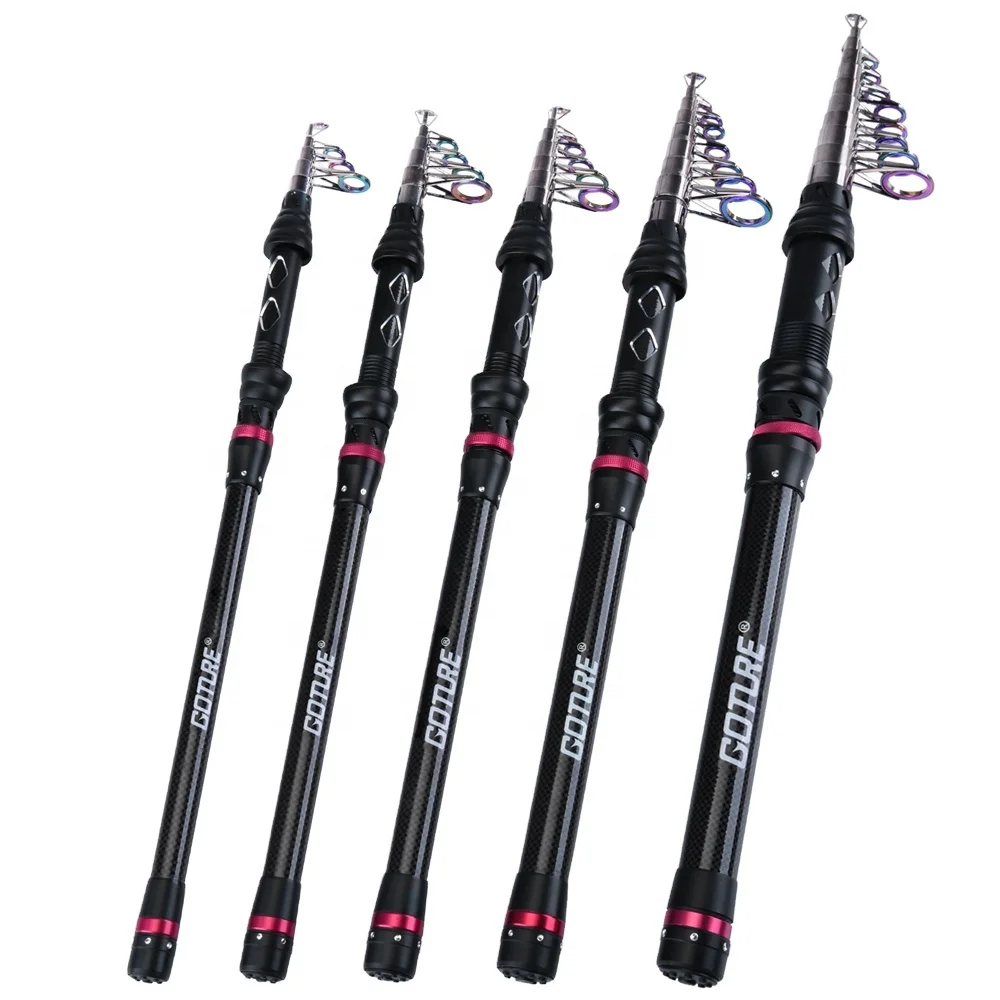 

Goture 1.8M Travel Carbon Fishing Rod Telescopic Carp Feeder Rods Telescopic