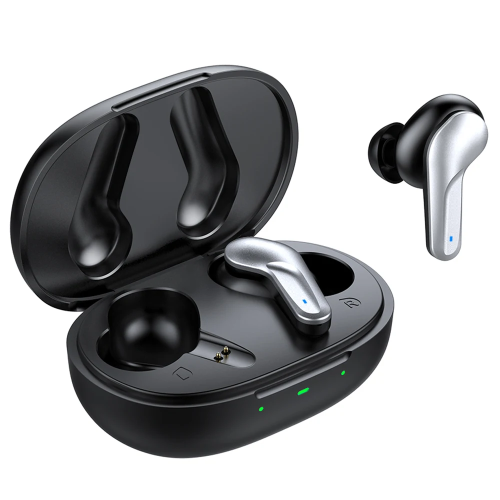 

Best Ear Earphones Headphones IPX5 BT 5.2 Earbuds Charging Case Type C Hands Free Touch TWS Wireless Earphone China Wholesale, Black/white/blue/green and custom colors