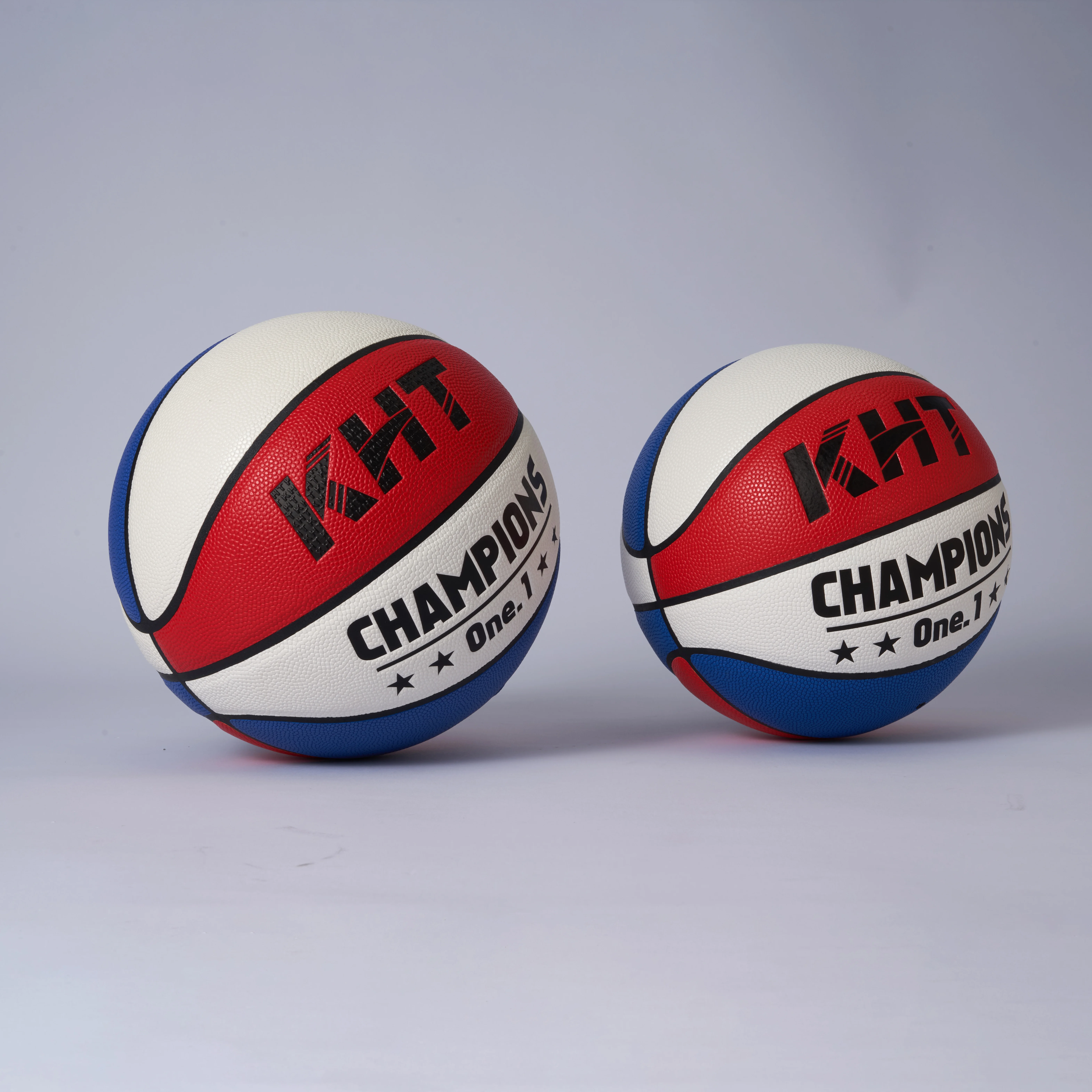 

low MOQ customization basketball blue red basketball for kids gift balls for teens boys and girls