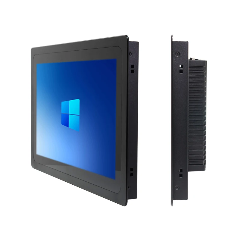 

Windows Linux computer industrial With dual GbE LAN Wifi Embedded Fanless Industrial Panel PC