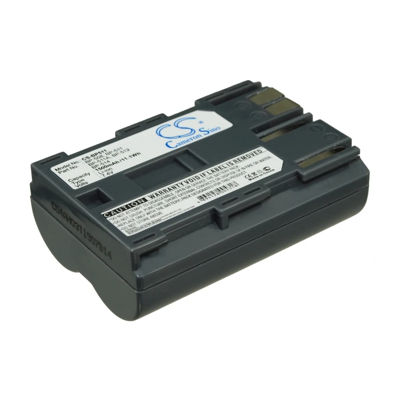 

Camera Battery DM-MV100X,DM-MV100Xi,DM-MV30 For Canon BP-508,BP-511,BP-511A Mini Rechargeable Wireless Camera Battery Accu
