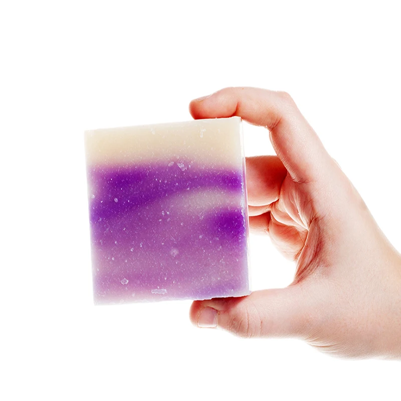 

Handmade Lavender Soap (100gm) Premium Classic Single Soap Bar Lavender Hotel Soap Ship From US