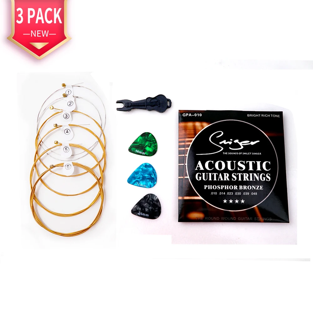 

GPA Wholesale Gauge 1152 Box bulk Set Pack Phosphor Bronze String Set Acoustic Guitar Strings