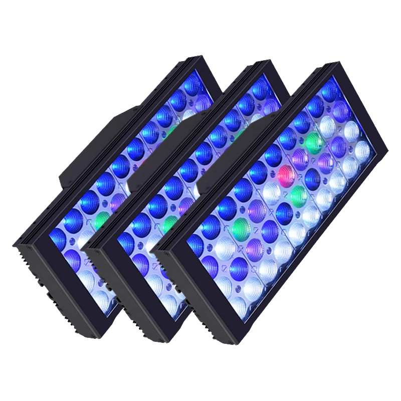 
Led Light Aquarium Lamp Led Aquarium Lighting for coral fish reef marine Tank Turing30 three panels Hot sales 