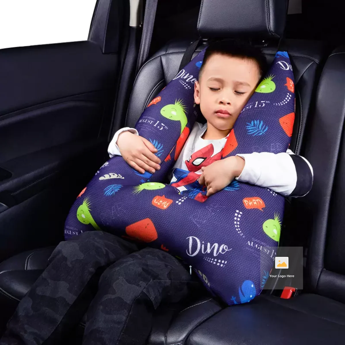 Car Safety Seat Belt Pillow Shoulder Strap Pad Cushions Head Supports Child Kids 