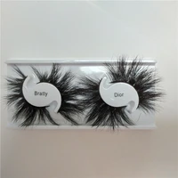 

Wholesale light weight natural 3d 5d real mink fur mink lashes3d wholesale vendor with 2pairs package box