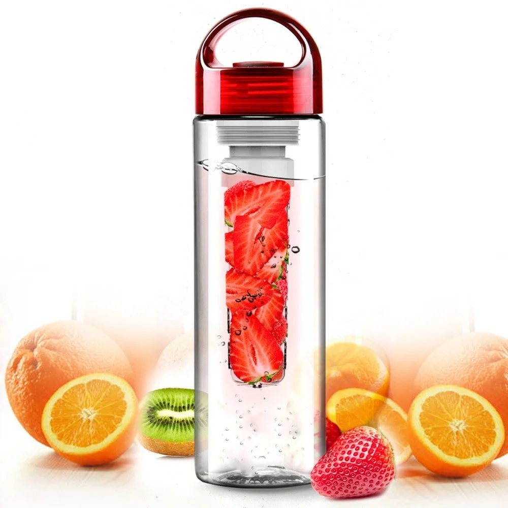 FDA 700ml BPA FREE Tritan water bottle fruit infuser/Fruit Infuser Water Bottle with Custom Logo