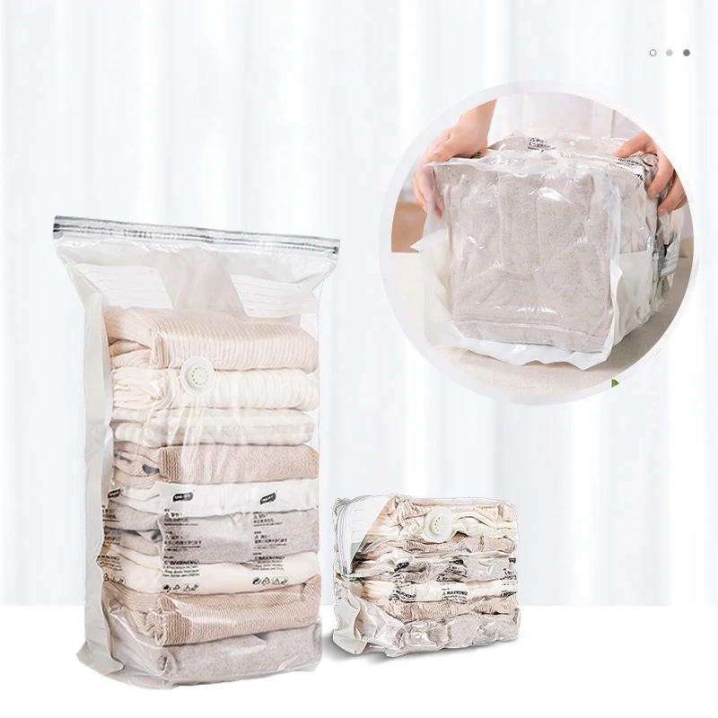 

Vacuum Storage Compression Container Bag Vacuum Valve For Plastic Bag, Trasparent or others customize colors