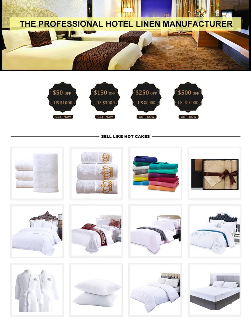 300TC 100% Cotton Bedding Set 3cm Satin Stripe Bed Sheet Set/ Used Hotel Bedding