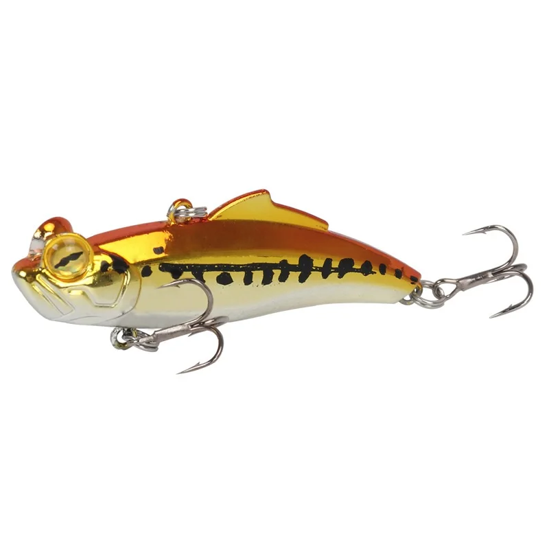 

Hot sale sinking VIB Fishing Lure electroplate Blade Bait Hard plastic Bait Vibration fishing Lure