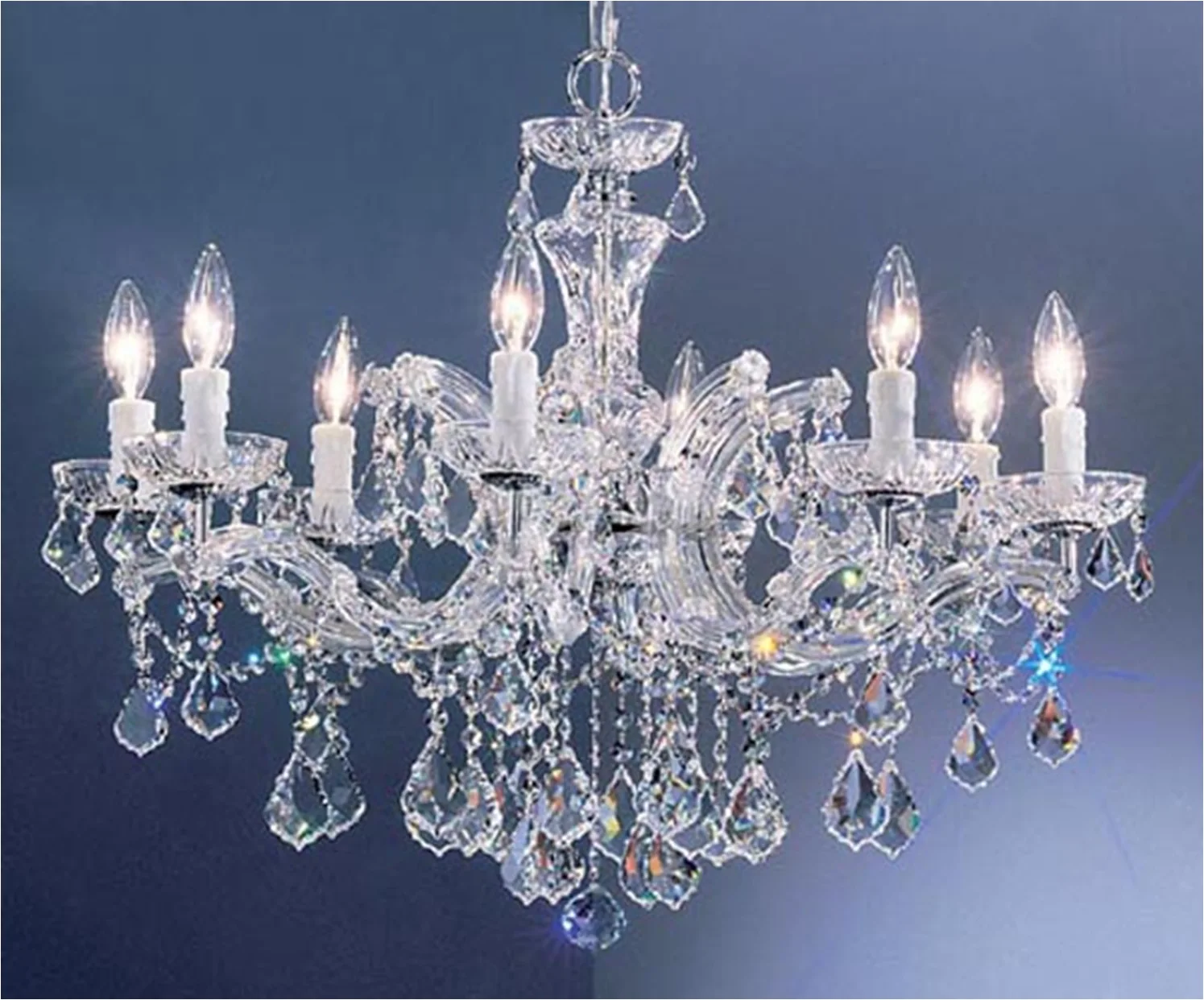 Gold Wedding Decorations Living Room Iron Maria Theresa Crystal Chandelier Luxury