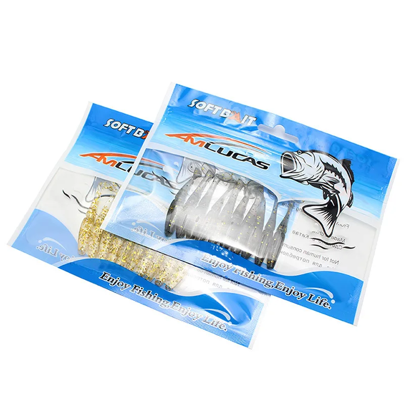 

2020 HOT Sale Lure Fishing Bait T Tail Boot Tail Fish Luya Soft Bait For Fishing