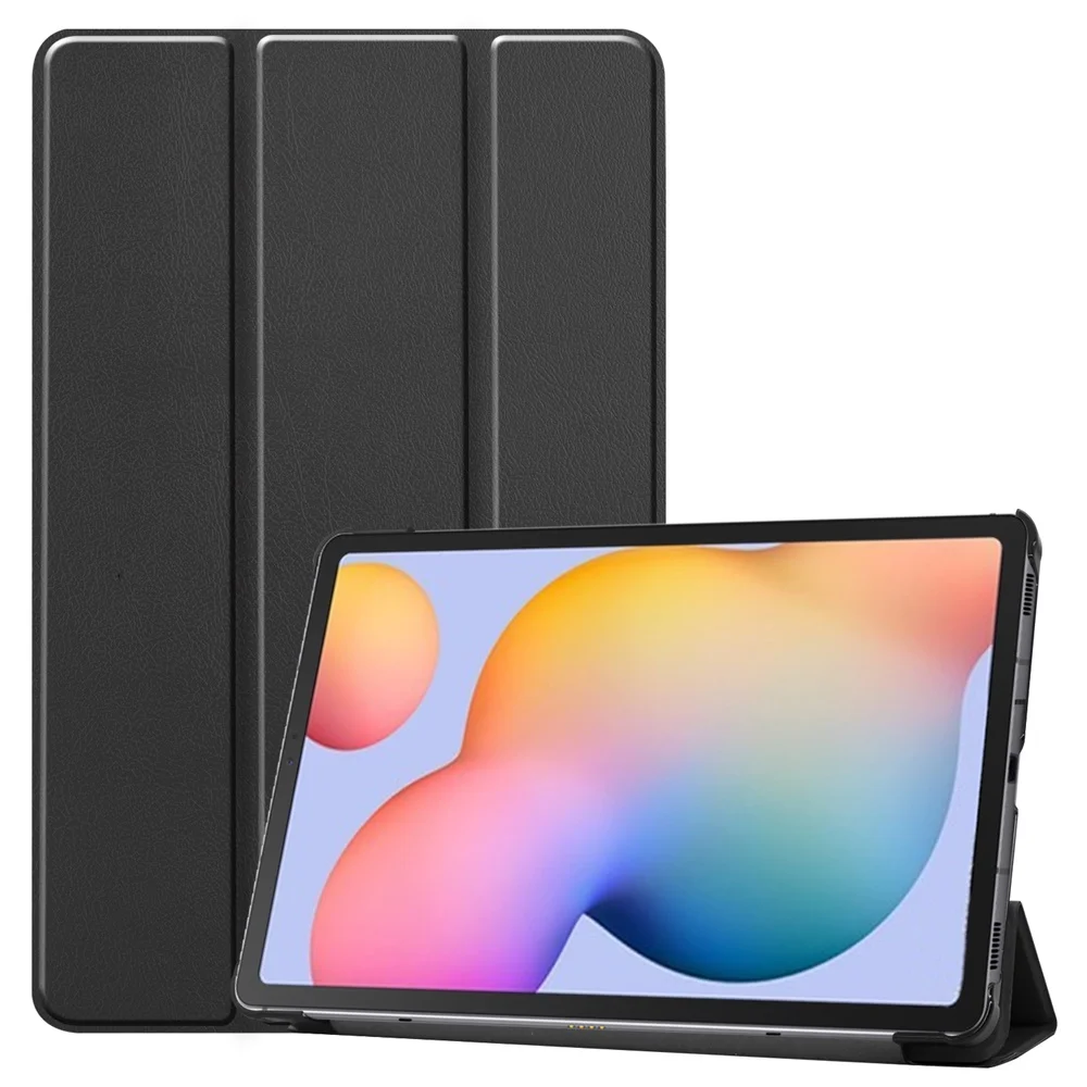 

kickstand smart folio book case for Samsung galaxy tab S6 lite tablet cover galaxy tab s6 lite P610/p615 case 10.5"