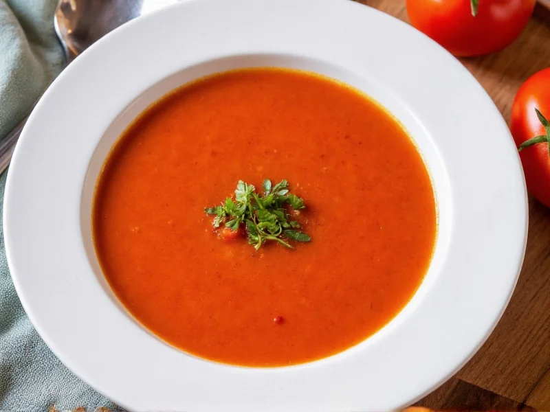 High Protein Tomato Soup: 23g Protein Per Serving Recipe