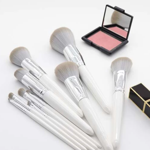 

2021 fog professional makeup brush 10 sets, Silver