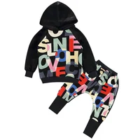 

DRQCSG1909B01 2019 Autumn New Arrival Children Clothing Set Hip Hop Kids Clothes Set Fashion Design Boys Clothing Set