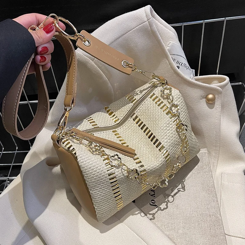 

2022 New Summer Fashion PU Hand Bags Manufacturer Chain Shoulder Handbags Drop Shipping Small Jelly Casual Women Bag