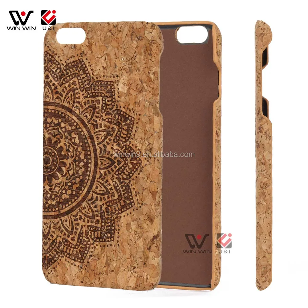 

Eco Friendly Biodegradable Cork Wood Phone Case Custom Print Logo For iPhoen 11 12 Pro 13 Mini