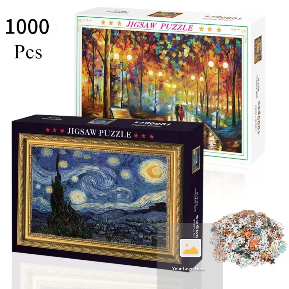 1000 Pieces Jigsaw Puzzles Educational Toys Love Tree Education Puzzle Toy DIY