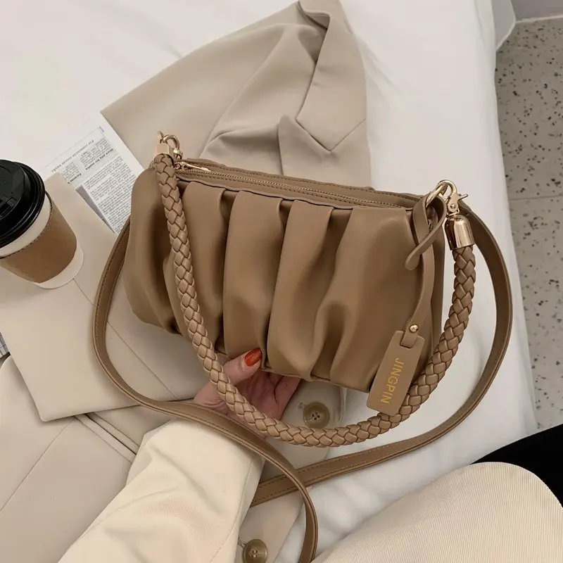 

New trendy luxury shoulder bag summer ladies handbag women underarm message bag clutch purse, As pics