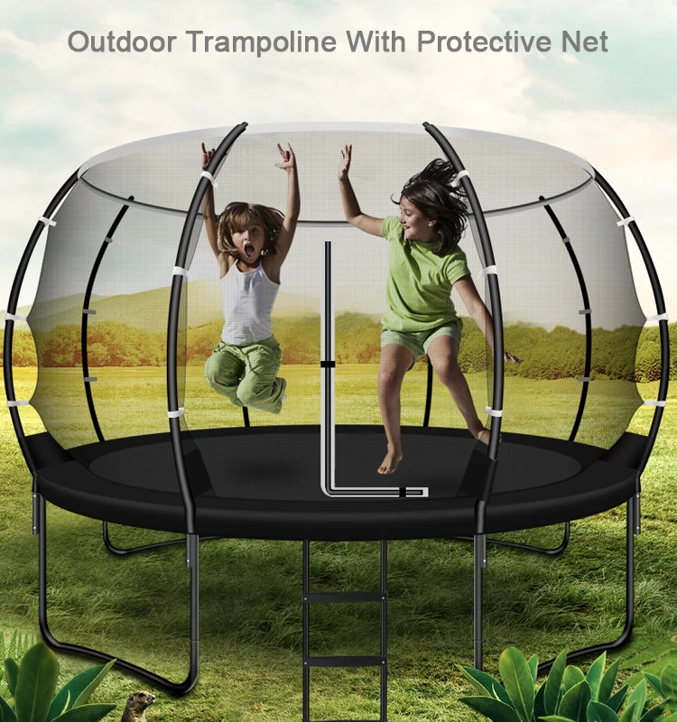 2020 Explosion 12ft Cheap Large Basketball Outdoor Garden Trampolines ...