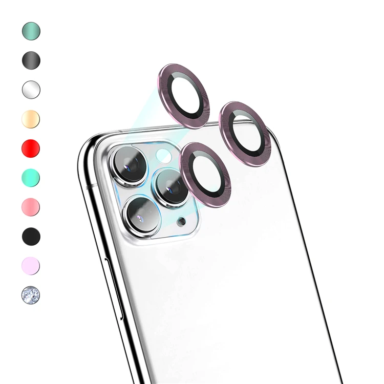 

High Transparent Anti-explosion Phone Tempered Glass Camera Lens Protector For Iphone 11 Pro Max/ 11 Pro