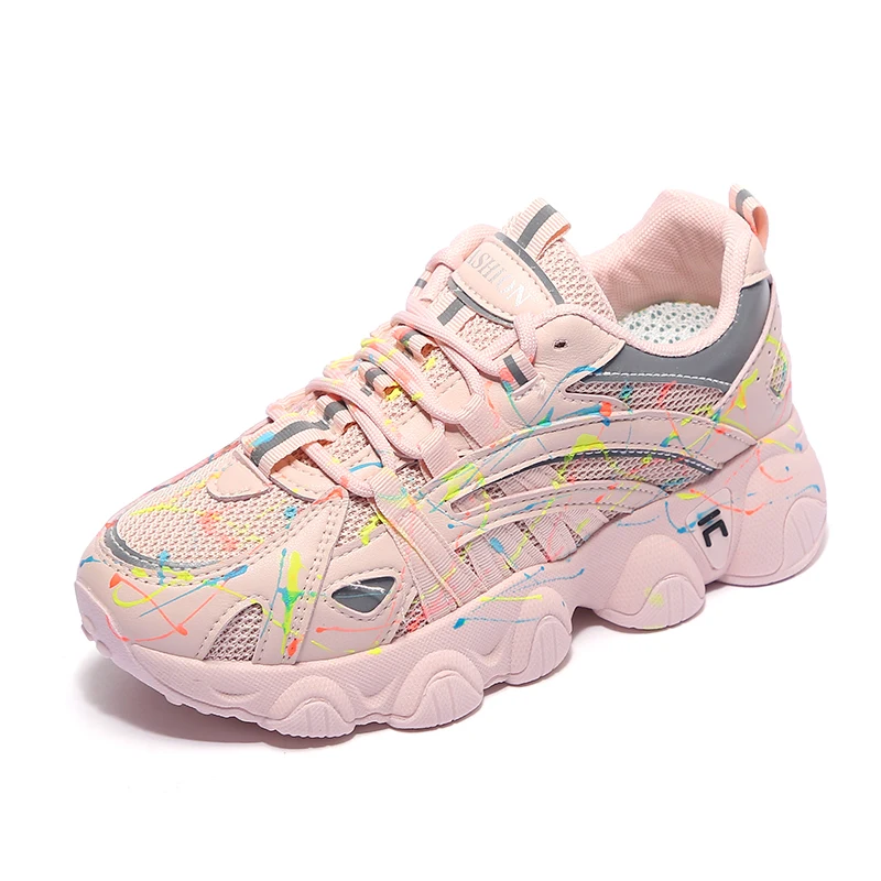 

2021 New Women Fashion All-Match Shoes Flats Sneakers Mujer