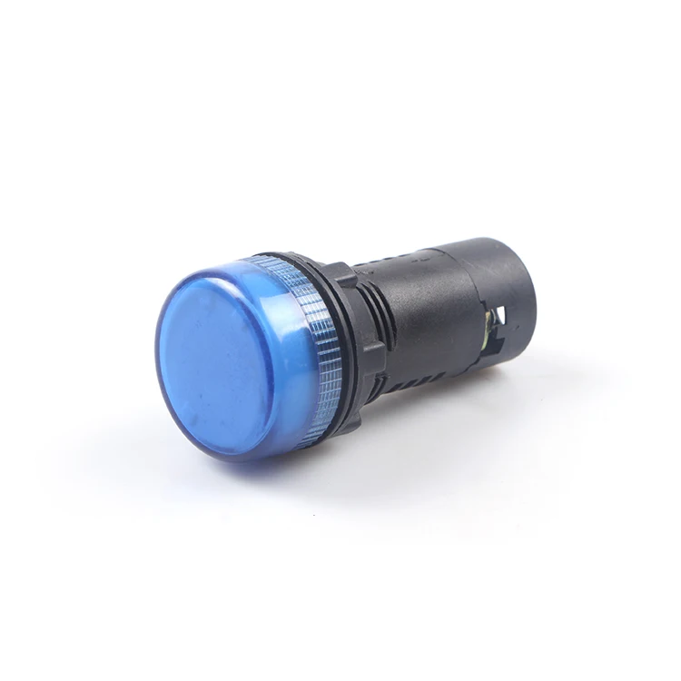 
AD16 22 led blue pilot lamp IP65 indicator light 