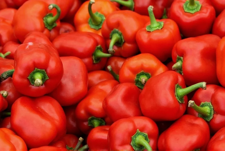 Close-up of vibrant red paprika powder being poured from traditional Hungarian grinding mill