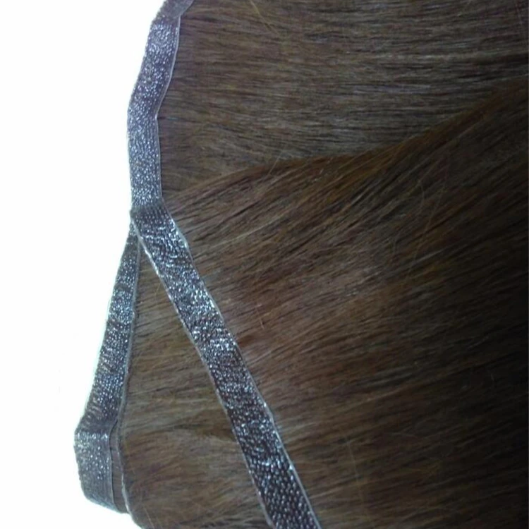 

Greathairgroup Pu Skin Seamless Weft Human Remy Hair Extension