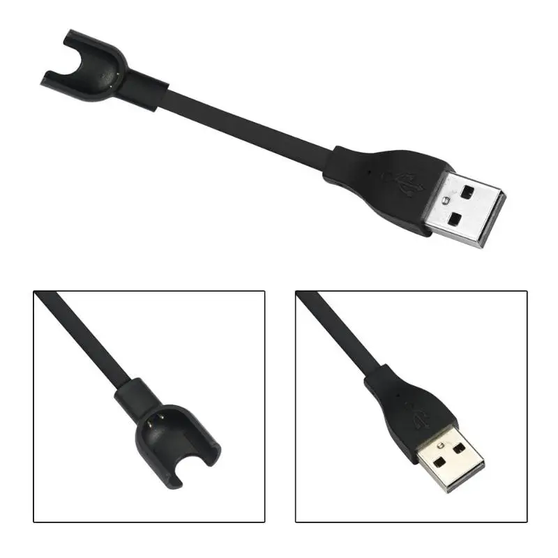 13cm Smart Wristband Charger Cable 5V 0.5A USB Charging Cable Adapter Wire for Xiaomi Mi Band 2