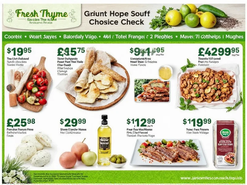 Fresh Thyme Weekly Ads: Current Deals & Access Guide