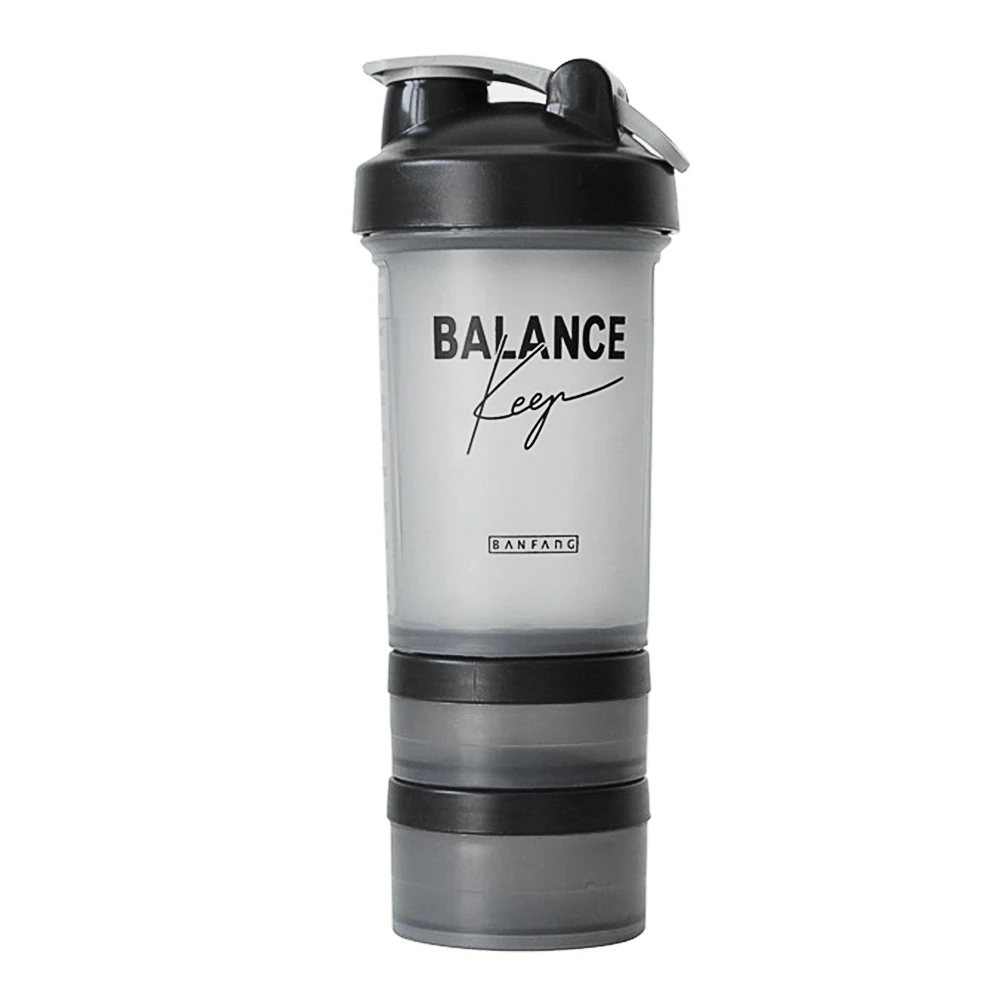 

Walright 2021 Sport Adjustable Carry Loop Design Albumen Powder Shaker Bottle BPA Free Plastic Protein Shaker Bottle