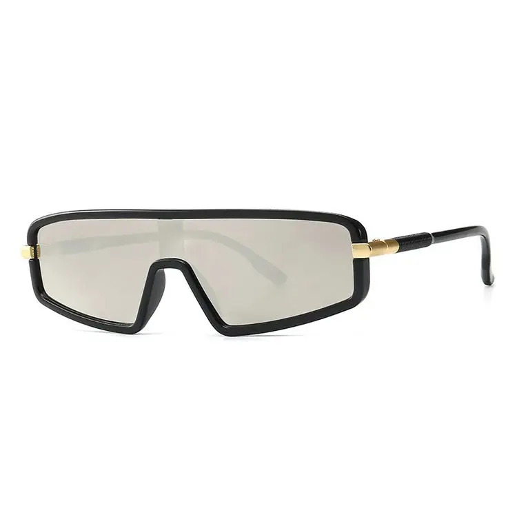 

2022 Wholesale sunglasses One-piece Custom Mens Glasses Square Fashion sunglasses