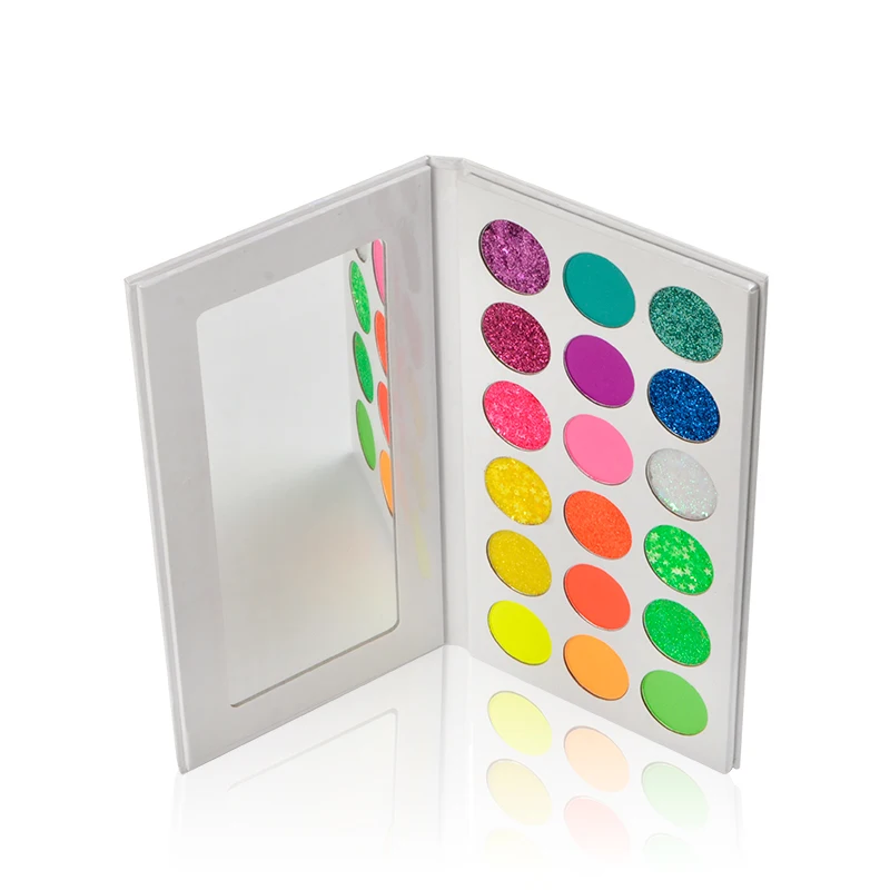 

18 Color Shining Eye Shadow Metallic Eyeshadow Paletas De Maquillaje, Yellow eyeshadow