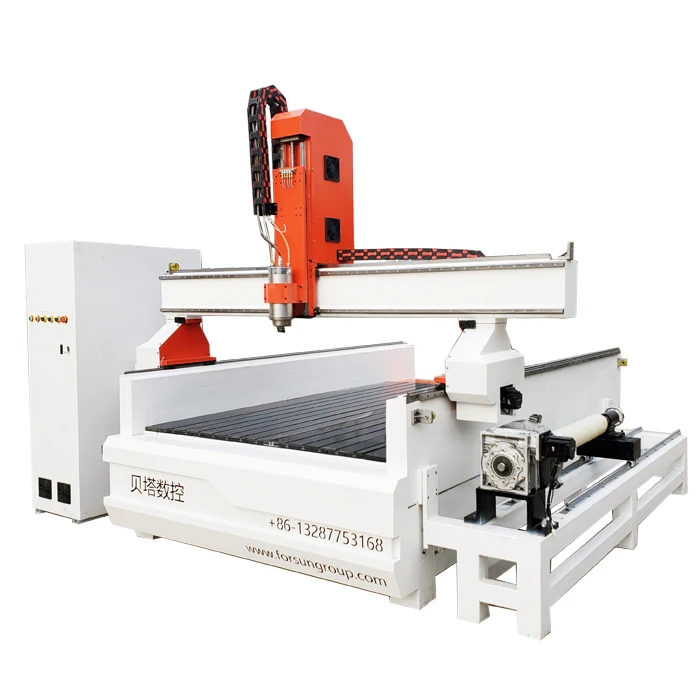 

1425 Heavy Stone/granite/marble 3d z axis coupling cnc pcb router 4x8 ft router carving machine for sale cnc router 6040 4 axis