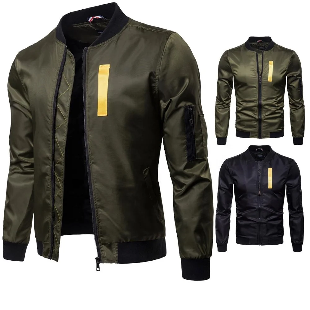 

2021 New autumn clothes hit collar men flight suit 5XL bomber men jacket