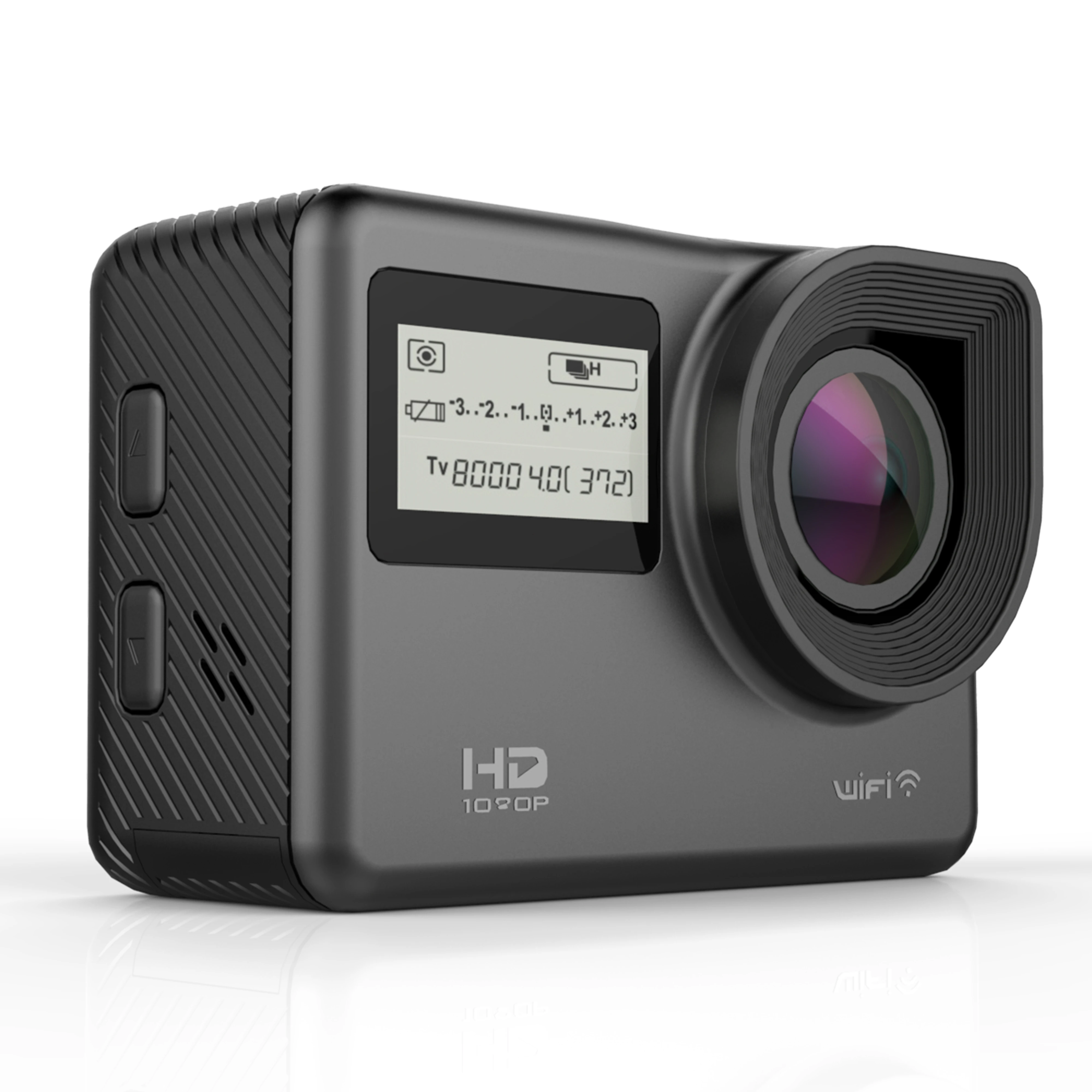 

170 degree wide FOV Mini Cameras 4k action camera WiFi function dual screen Touch function sport Cams
