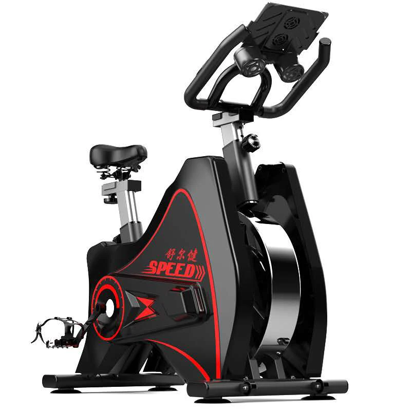 

New Professional Cycling Gym Equipment Online Indoor Fitness Spinning Exercise Bike, Black, red, yellow