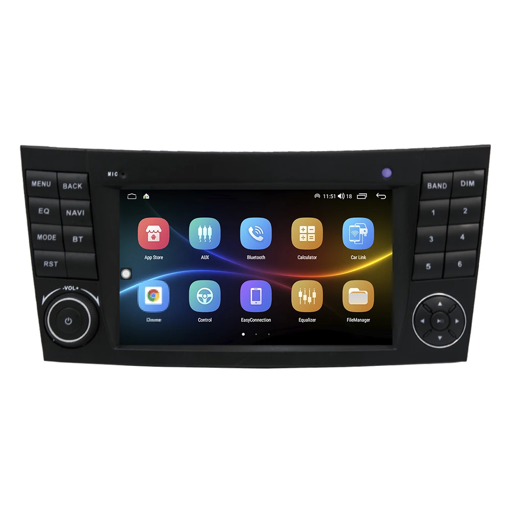 

2 Din Android Car Radio For Benz E-W211/E200 2002-2008 Car Stereo Automotive Multimedia Video DVD Player GPS Navigation Carplay