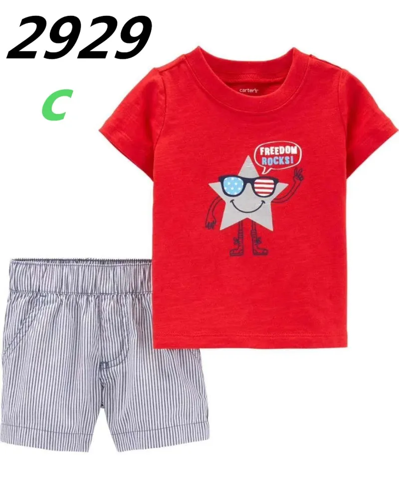 summer-breathable-boutique-kids-clothes-baby-boy-outfit-for-sports