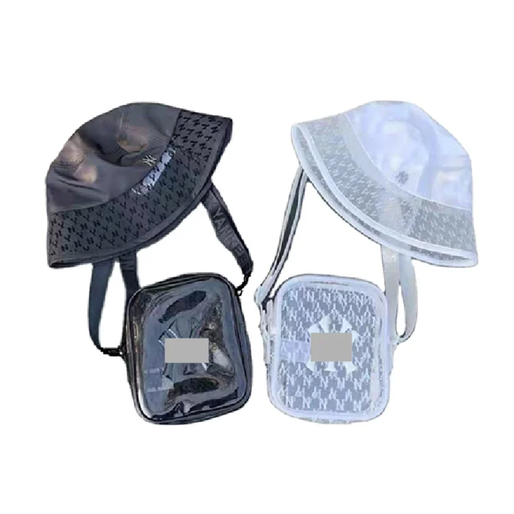 

2021jelly purses and hat set young ladies bags INS popular women bags with pvc cross body wholesale price purses and handbags