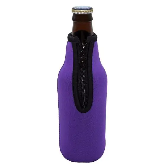 2015 Hot Sell Foldable Thermal Beer Holder Rubber Stubby Bottle Holder