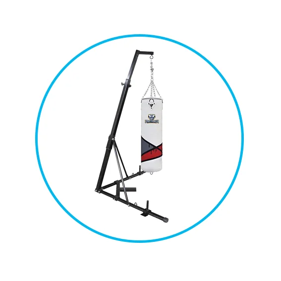 

Top Selling boxing punching bag Stand Gym Station frame, Black