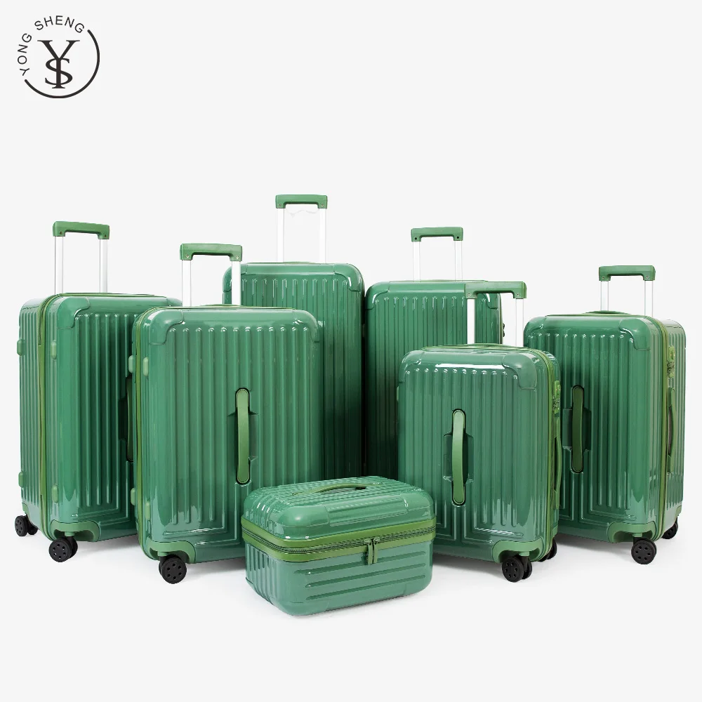 

Factory wholesale ABS PC large suitcases luggage valise fille customized logo traveler suitcase set, Variety