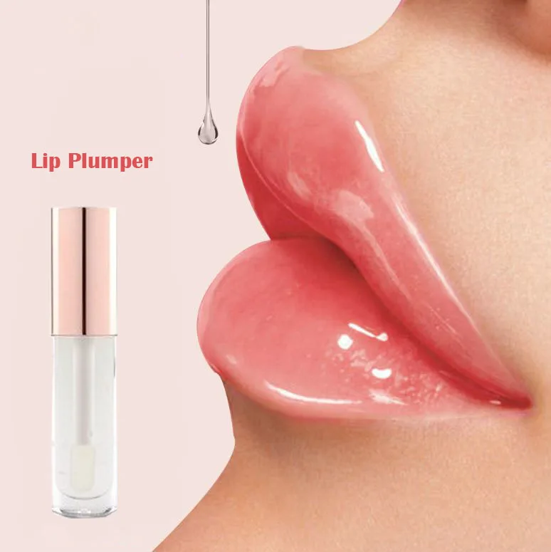 

oem private label wholesale Customize lip plumper lipgloss Vendor logo Vegan waterproof organic lip plumper gloss