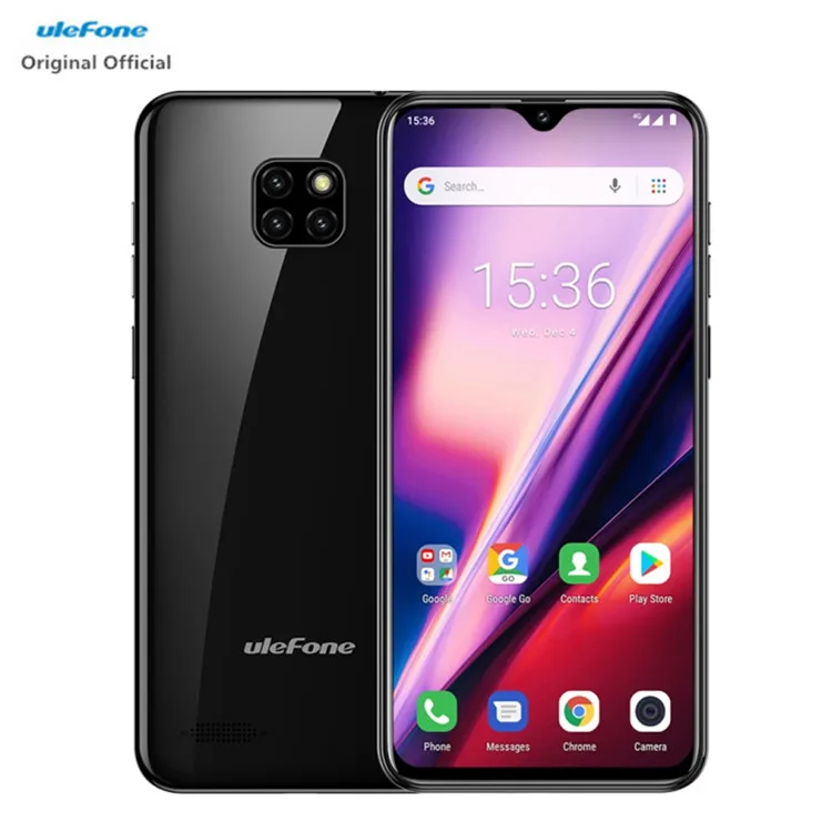 

Cheap Ulefone Note 7T Celulares 2GB+16GB 6.1 inch Face ID Identification Android 10.0 4G Smart Mobile Phone